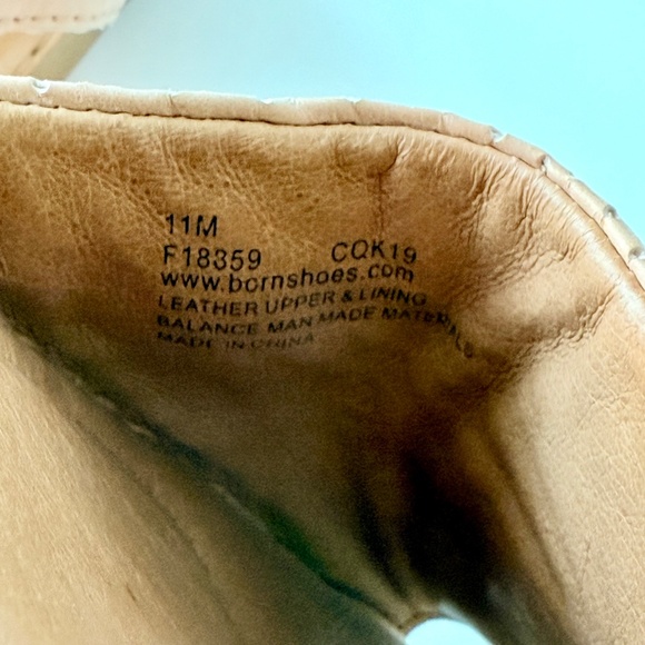 Born Trang Leather Sandals size 11 - Picture 6 of 7